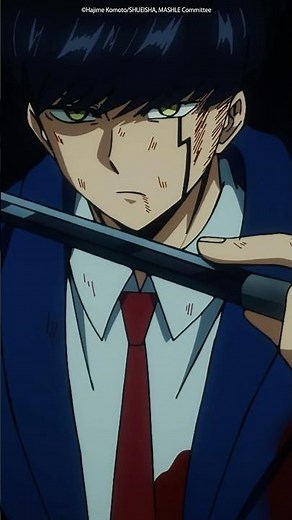 Mash transforms his wand 💀