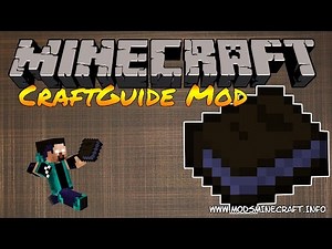 "Averigua todos los crafteos" CraftGuide Mod - Reviews de Mods