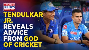 6.4K views · 544 reactions | Mumbai Indians cricketer Arjun Tendulkar is elated after getting his maiden wicket in the Indian Premier League on April 18 as Mumbai Indians defeated Sunrisers Hyderabad by 14 runs to register their third win in a row this season. Arjun reveals what tips he gets from his father (Sachin Tendulkar) before every game. Watch this video for more information. #ipl2023 #arjuntendulkar #sachintendulkar #mumbaiindians #sunrisershyderabad | TIMES NOW | Facebook