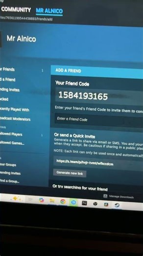 How to add friends on steam #mralnico #gamingchannel #game