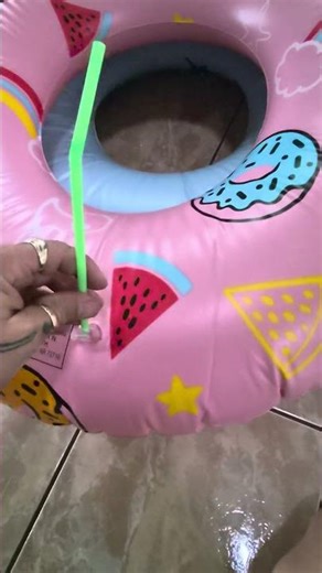 Deflate swimming pool floaties Hack Trick