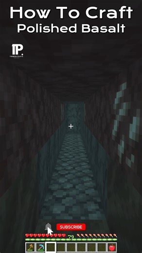 Gaanesh Playz on Instagram: "Minecraft: How to Craft Polished Basalt #minecraft #howto #gameplay"