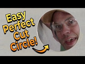 Best way to cut Toilet flange hole in tile