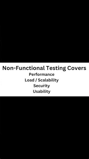 What is Non Functional Testing Simple Explanation #Shorts