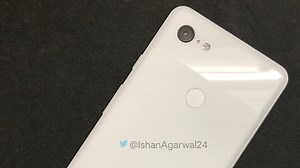 Google Pixel 3 XL white variant live photos leak, confirm 12MP rear and 8MP dual front camera