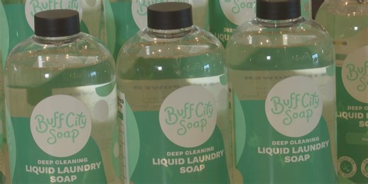 Buff City Soap unveiling liquid laundry soap