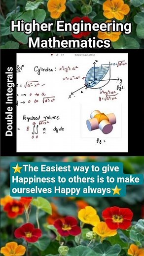 Multiple Integrals #integral #engineeringmathematics #mathematics #btechmaths #mathshorts #btech