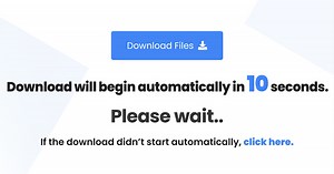 Download Button With A Countdown Timer | To Download Files Automatically - HTML, CSS & Javascript