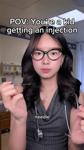 pov: you’re getting an injection #asmr