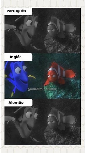 Procurando o Nemo em alemão 🇩🇪