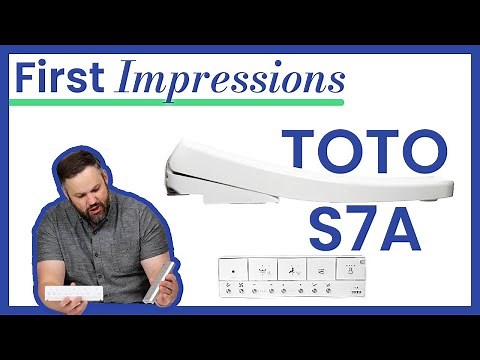 TOTO Washlet S7A First Impressions | Many Bidets Review