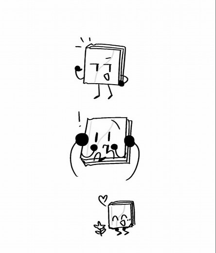 Book Doodles [BFDI Art]