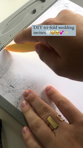 DIY Wax Seals & Gate Fold Wedding Invitations Tutorial