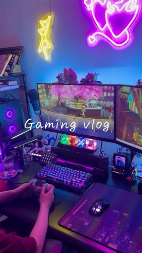 Gaming vlog #hexgaming #vlog #ゲーミングデスク #shorts