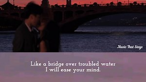 3.9K views · 57 reactions | Bridge over Troubled Water Song by Paul Simon // Luke Evans (Lyrics) Kindly subscribe! ☺️ https://youtube.com/c/musicthatstays | Music That Stays | Facebook