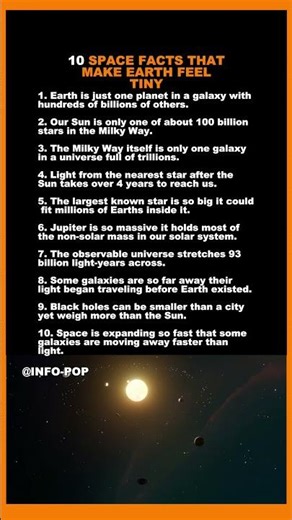 10 Space Facts That Make Earth Feel Tiny