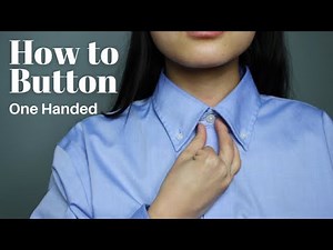 How to Top Button | One Handed
