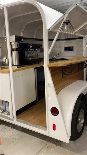 Horse Trailer Renovation and Coffee Bar DIY Glow-Up