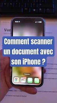 Comment scanner un document avec son iPhone ? #scan #iphone #astuce