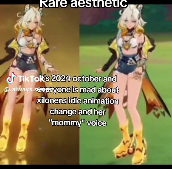 Xilonen's New Idle Animation Reactions in Genshin Impact