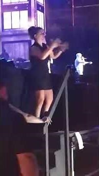 Rap God in sign language at the 2018 Firefly Music Festival