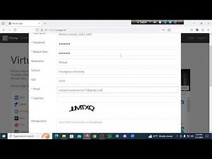 How to create a vjudge account.