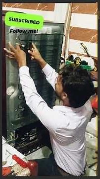 How To Clean Refrigerator Condenser Coil#condenser underground condenser replacement in fridge#seo