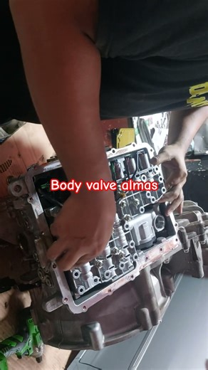 memasang body valve wuling almas OH