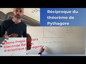 Comment appliquer la réciproque du théorème de Pythagore