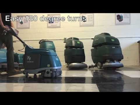 T1 Walk-Behind Micro Scrubber: Demonstration
