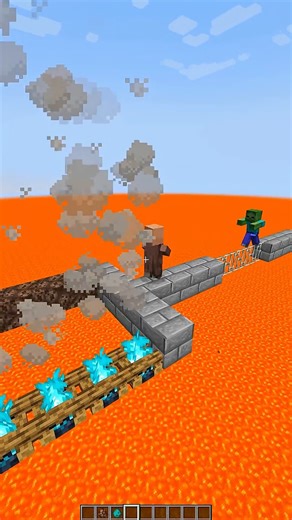 Minecraft Villager IQ Test #Minecraft #Reels | Daquavis Gaming