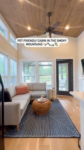 Rent a dog friendly home for you and your furry friend🐶🏡 Creekside Hideaway is located in Gatlinburg TN! We offer 3 pet friendly tiny cabins for short term vacation rentals!✨ #gatlinburgtn #smokymountainsnationalpark #creeksidehideawaytn | Creekside Hideaway