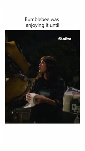 Lola on Instagram: "🤖 Interesting Fact: Bumblebee (2018) — Director Travis Knight, known for his work in stop-motion animation (Kubo and the Two Strings), deliberately designed this film to be a smaller, more character-driven story than previous Transformers movies. He chose to model Bumblebee’s behavior on the classic tropes of E.T.: The Extra-Terrestrial, focusing on the emotional bond between a lonely teen and a benevolent alien. This egg-throwing sequence serves two key purposes: it humaniz