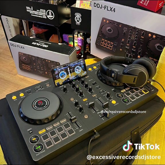 Connect Pioneer DDJ-FLX4 to iPhone via Bluetooth