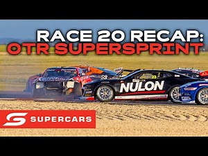 Race 20 Recap - OTR SuperSprint | Supercars 2023