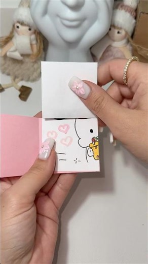 🍓DIY Strawberry Craft Card✨| Cute Gift Idea 🍓