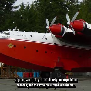 It was a sight to behold. The Glenn L. Martin Mars flying boat was not only the largest seaplane ever manufactured by the United States, but it even had a galley, showers, sleeping rooms for a crew of 13, and could carry about 300 passengers. Though capable of transporting record-breaking loads for long ranges, World War 2 would eventually hinder its production, and only six of them were built. Still, they played a pivotal role during the Korean War as long-range cargo aircraft. As two of them w