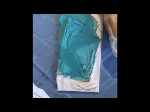 How to do fabric art on canvas (Time Lapse)