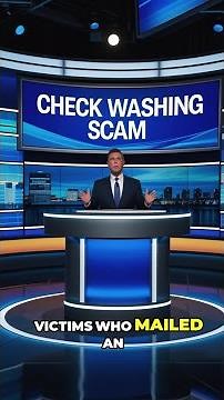 Like Blockbuster? Not Quite—Check Washing Scams in 2025 Still Thriving