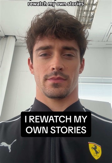 Guilty 🙋‍♀️ @Charles Leclerc @ferrari #CharlesLeclerc #Leclerc #PUMA #Motorsport
