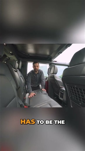 Bronco Interior - Vinyl Seats That Wash Clean!