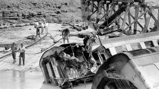 How barefoot hero saved drowning kids in horror train crash