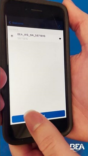 Connecting to the LZR-WIDESCAN using the WIDESCAN App