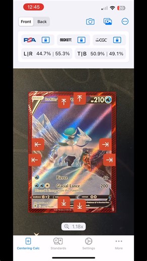 KingTurk on Instagram: "Trying out this pokemon card centering tool! #pokémoncards #pokemongrading #pokemon #pokémontcg"