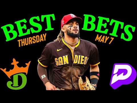 NBA PLAYOFFS | MLB | THURSDAY BEST BETS | 160x LOTTO PARLAY | May 7, 2026 #nba #mlb #picks