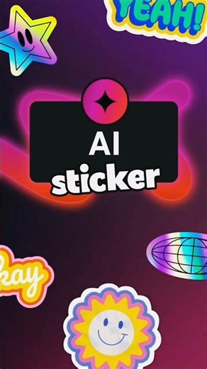 how to make AI sticker in YouTube studio#