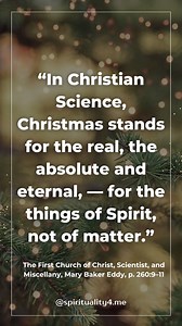 28 reactions | Mary Baker Eddy has a whole Chapter (XIII) about...