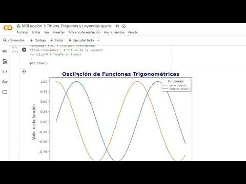 Curso de Matplotlib 11: Títulos, etiquetas y leyendas