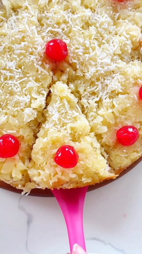 Fool’s Cake is a simple, fool-proof cake everyone loves! This yummy dessert has layers of walnuts, yellow cake, coconut and pineapple. Perfect for potlucks! INGREDIENTS Fool’s Cake is a simple, fool-proof cake everyone loves! This yummy dessert has layers of walnuts, yellow cake, coconut, and pineapple. Perfect for potlucks! ▢ 1 cup sweetened shredded coconut ▢ 1 box yellow cake mix ▢ 1 cup walnuts, chopped ▢ 1 cup salted butter, cut into small chunks ▢ maraschino cherries for garnish INSTRUCTIO
