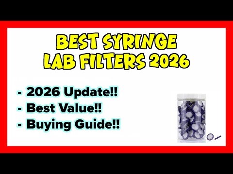 🔥TOP 7 Best Syringe Lab Filters 2026🔥 best deals on Amazon
